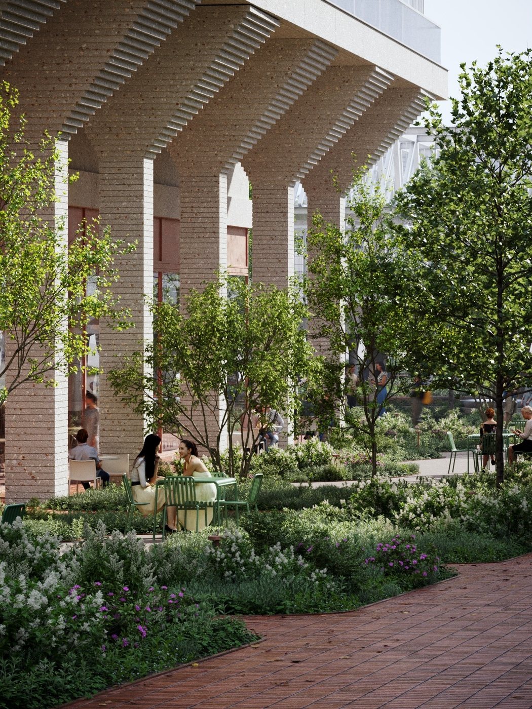 Gutenberga Apartments / garden