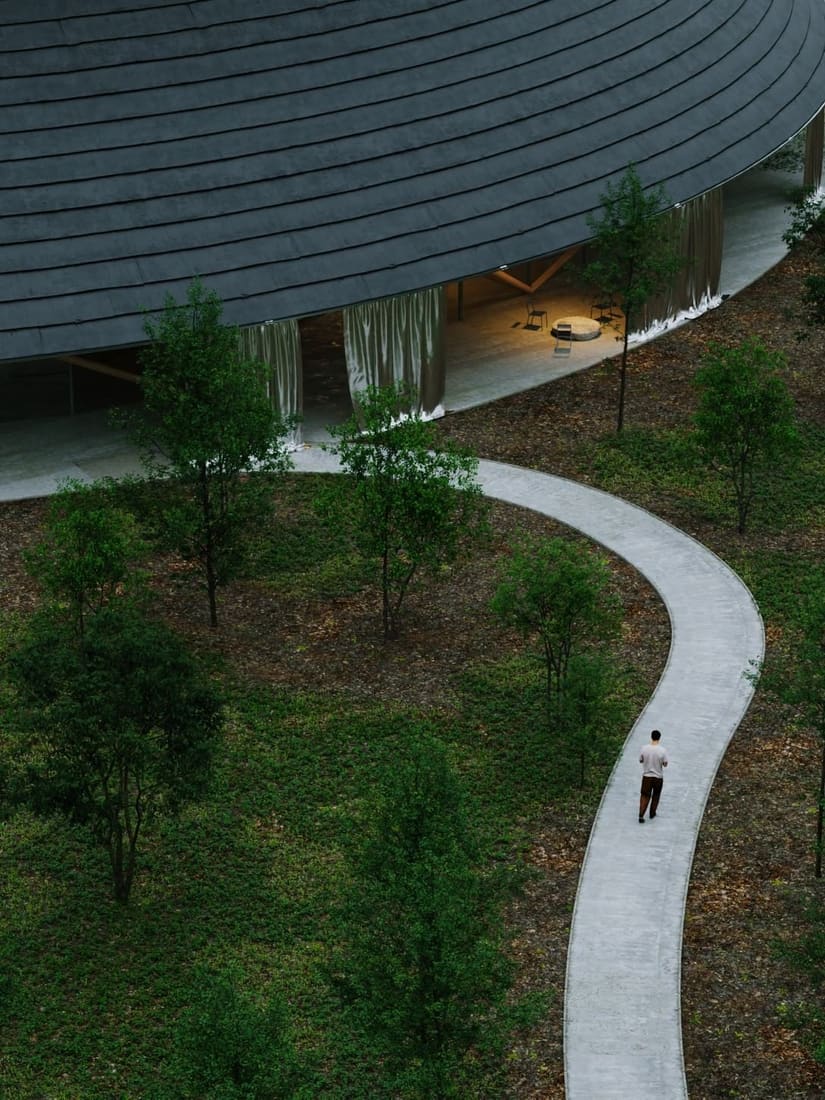 Metal Pavilion / atmosphere