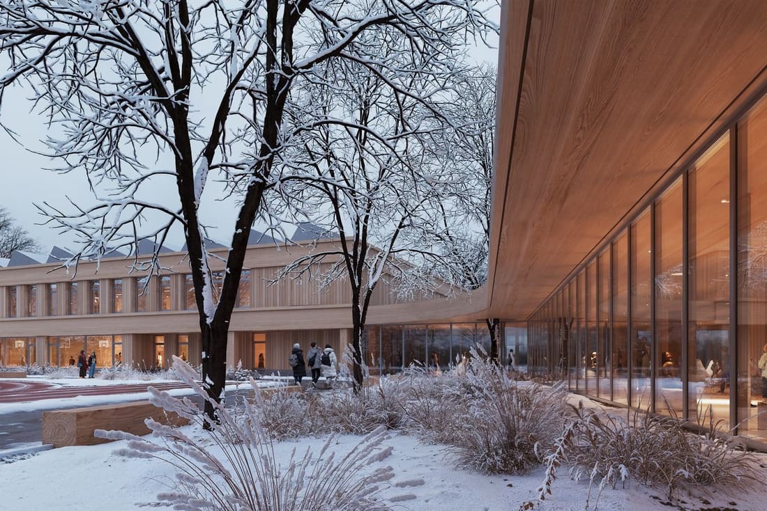 School / covered walkway